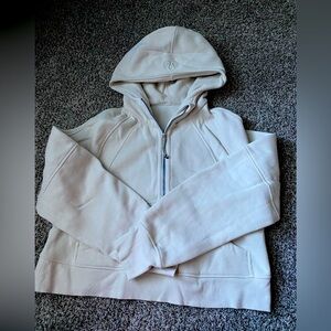 Lulu Lemon Oversized Half Zip Crop Scuba Hoodie